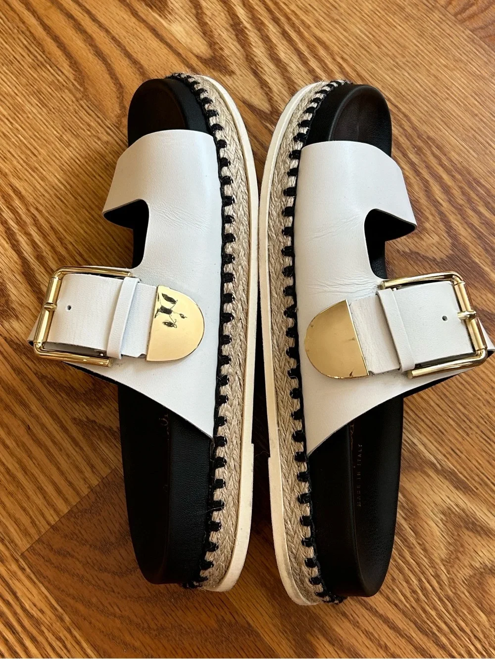 Mila Paoli leather sandals. Made in Italy